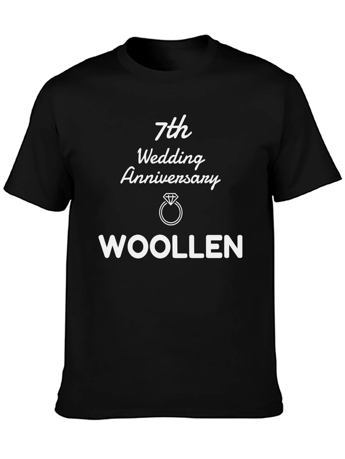7th Anniversary Woollen T-Shirt - Gift product image 3
