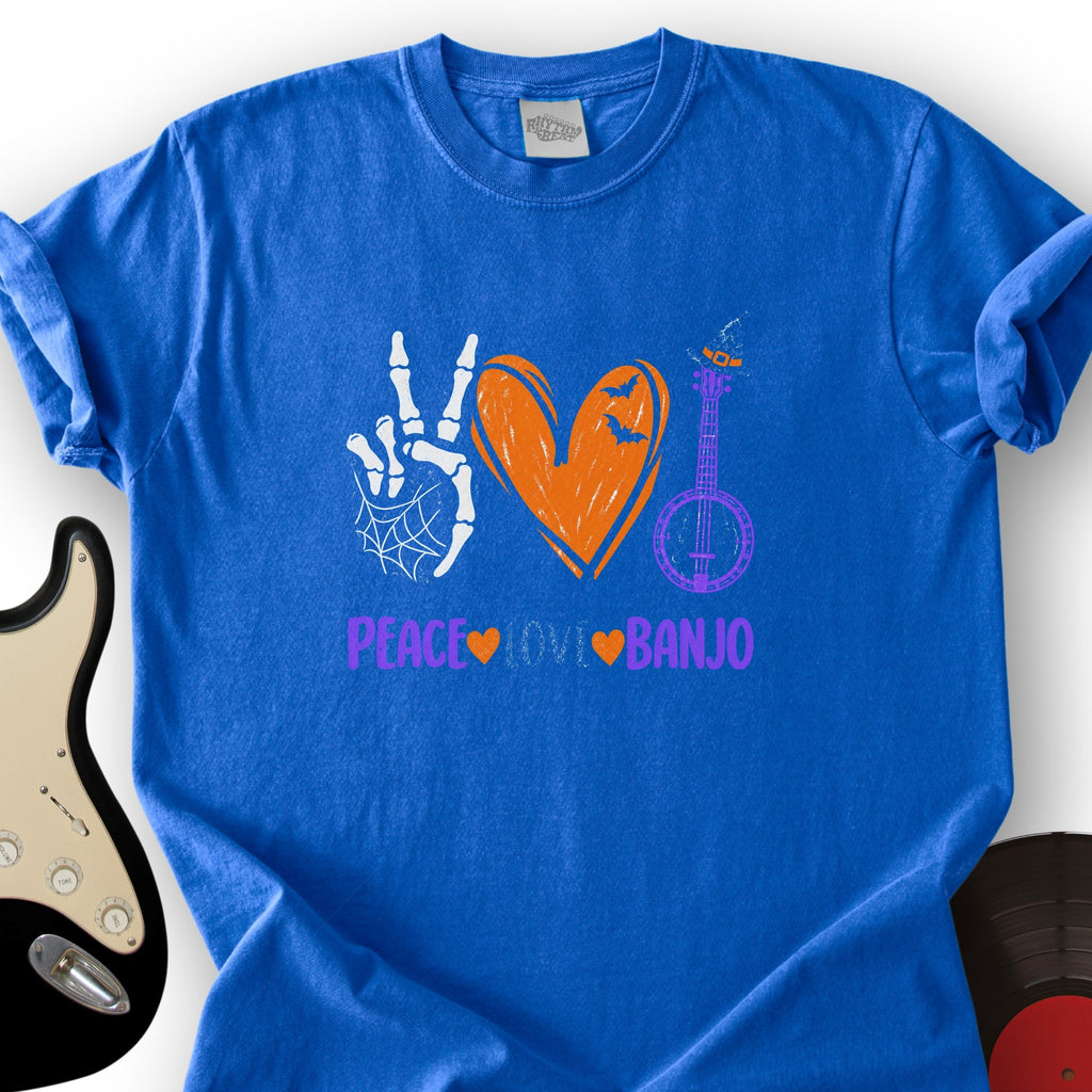 Peace Love Banjo T-Shirt product image 3