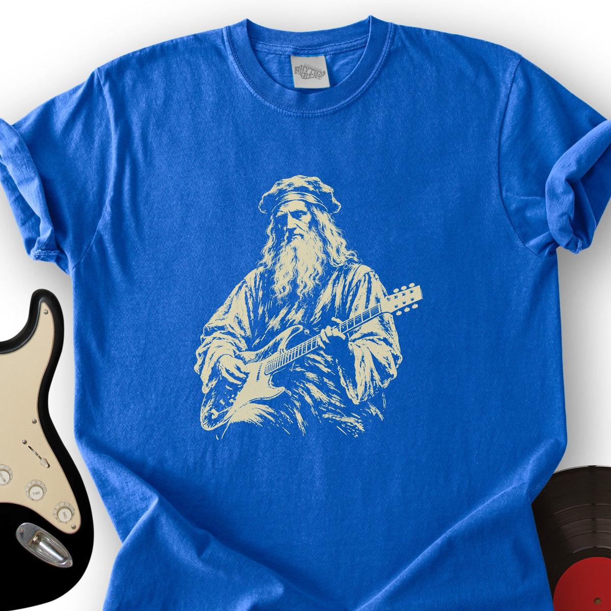 Da Vinci Guitar T-Shirt product image 3