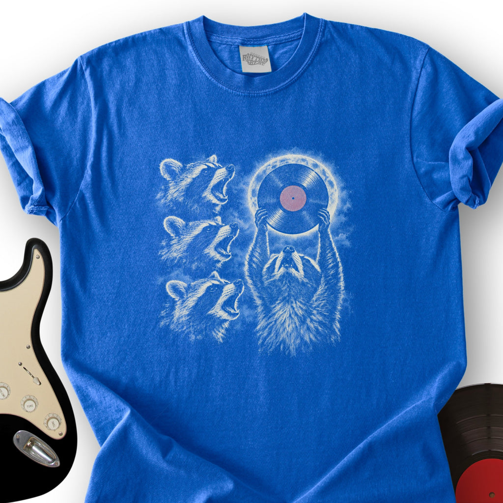 Raccoon Record Eclipse T-Shirt product image 6