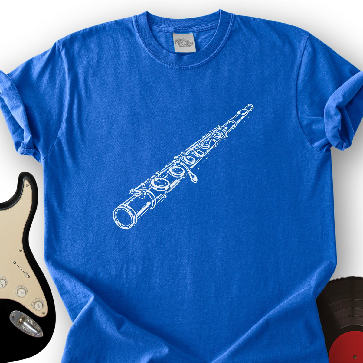 Flute Sketch T-Shirt product image 3