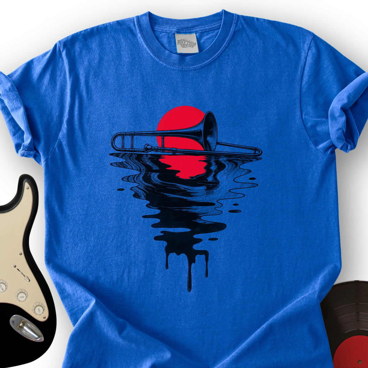Melting Trombone T-Shirt product image 3