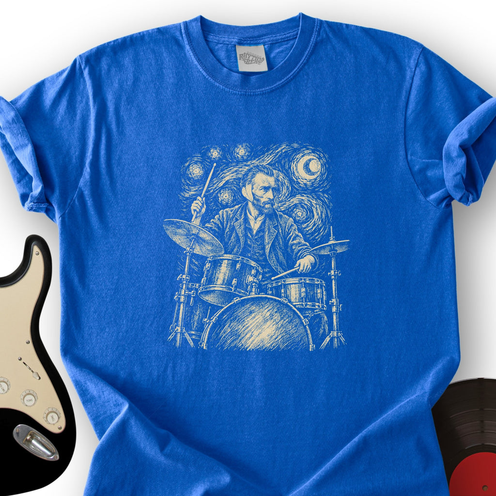 Van Gogh Drummer T-Shirt product image 6