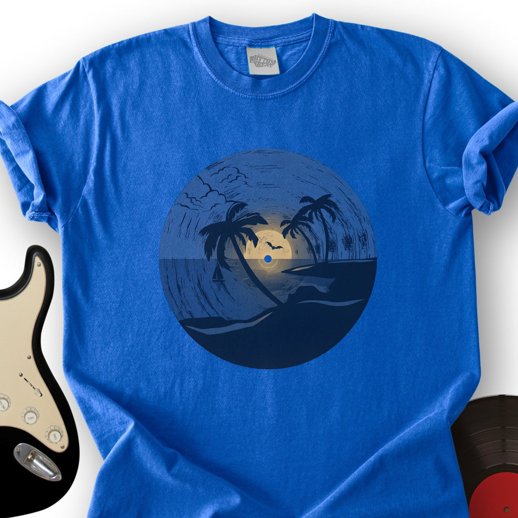 Moonlit Shoreline Spin T-Shirt product image 7