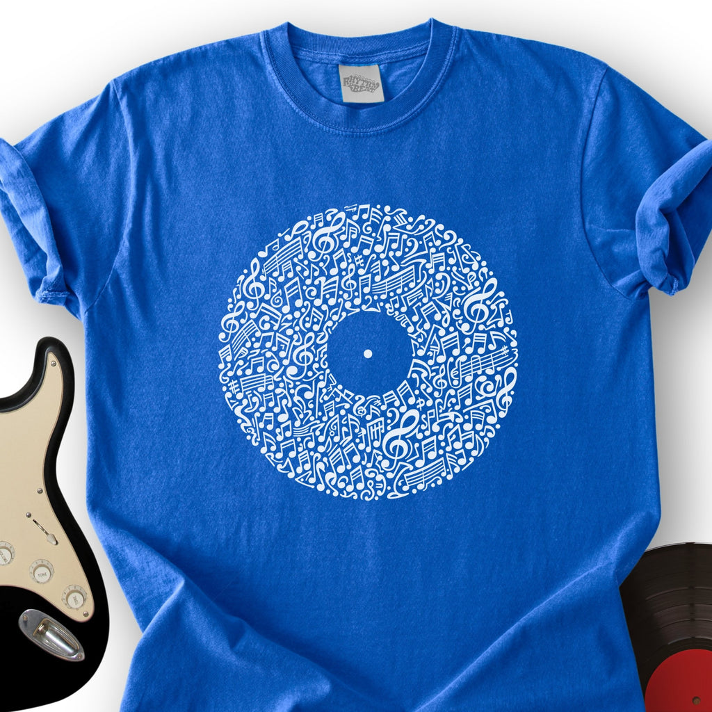 Vinyl Note Ring T-Shirt