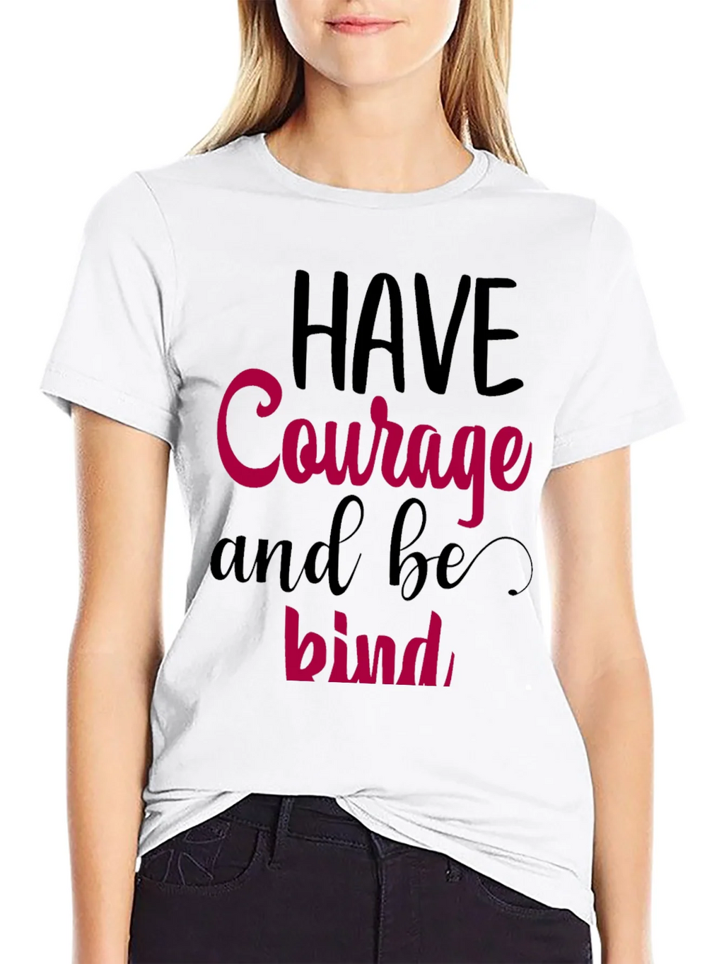 Have Courage and be Kind Graphic Tee product image 8