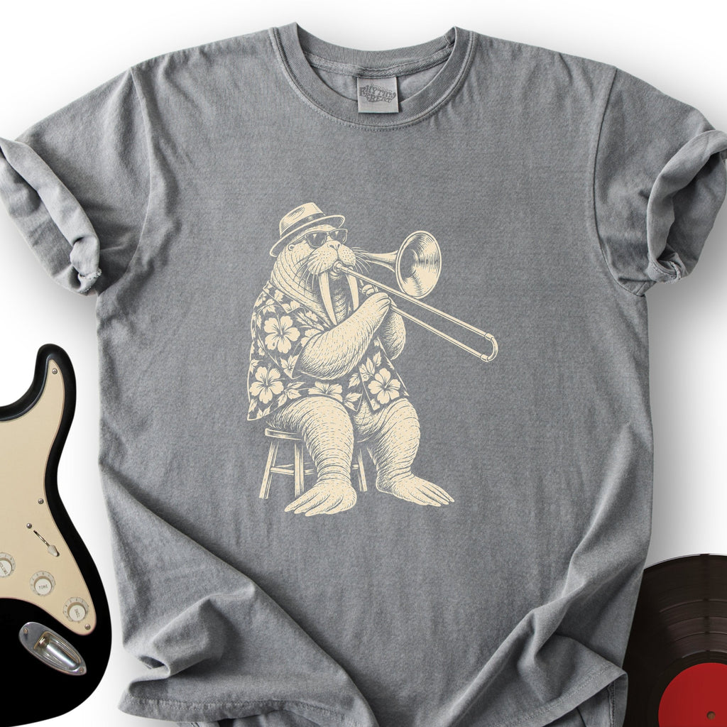 Walrus Trombone T-Shirt product image 6