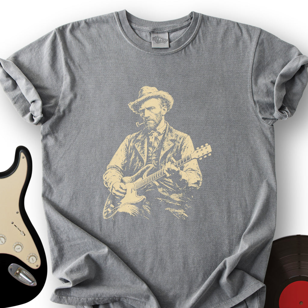 Van Gogh Guitar T-Shirt product image 3