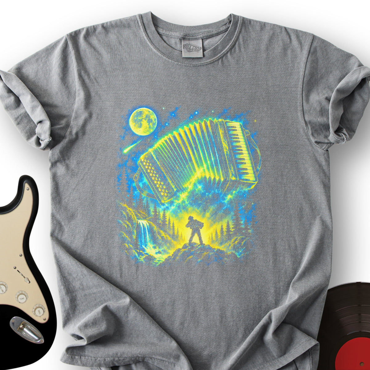 Accordion Moon T-Shirt product image 5