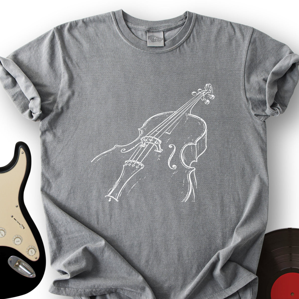 Cello Sketch T-Shirt product image 3