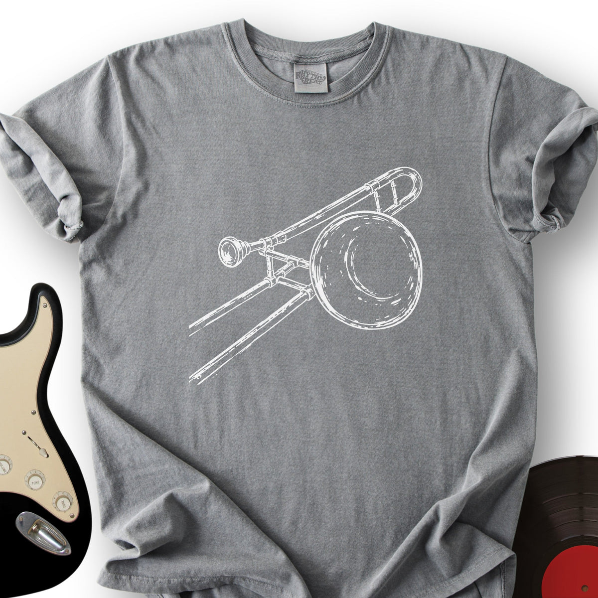Trombone Sketch T-Shirt product image 4