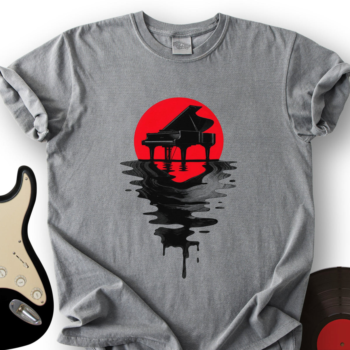 Melting Piano T-Shirt product image 6