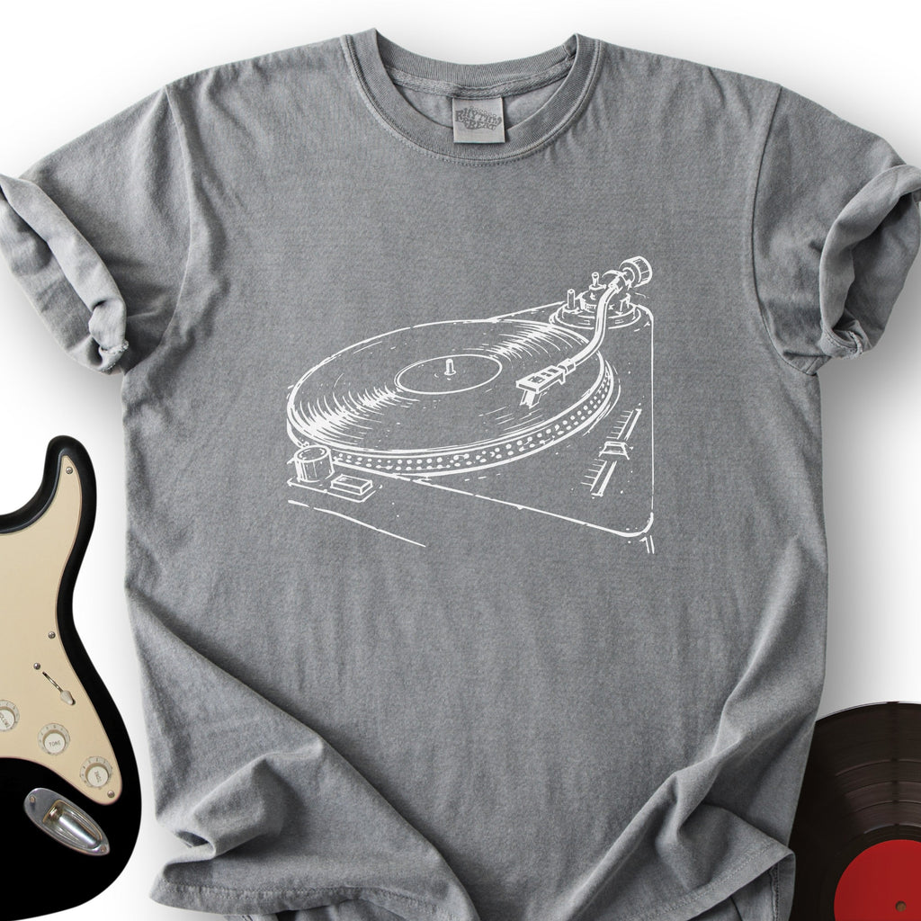 Turntable Sketch T-Shirt product image 5