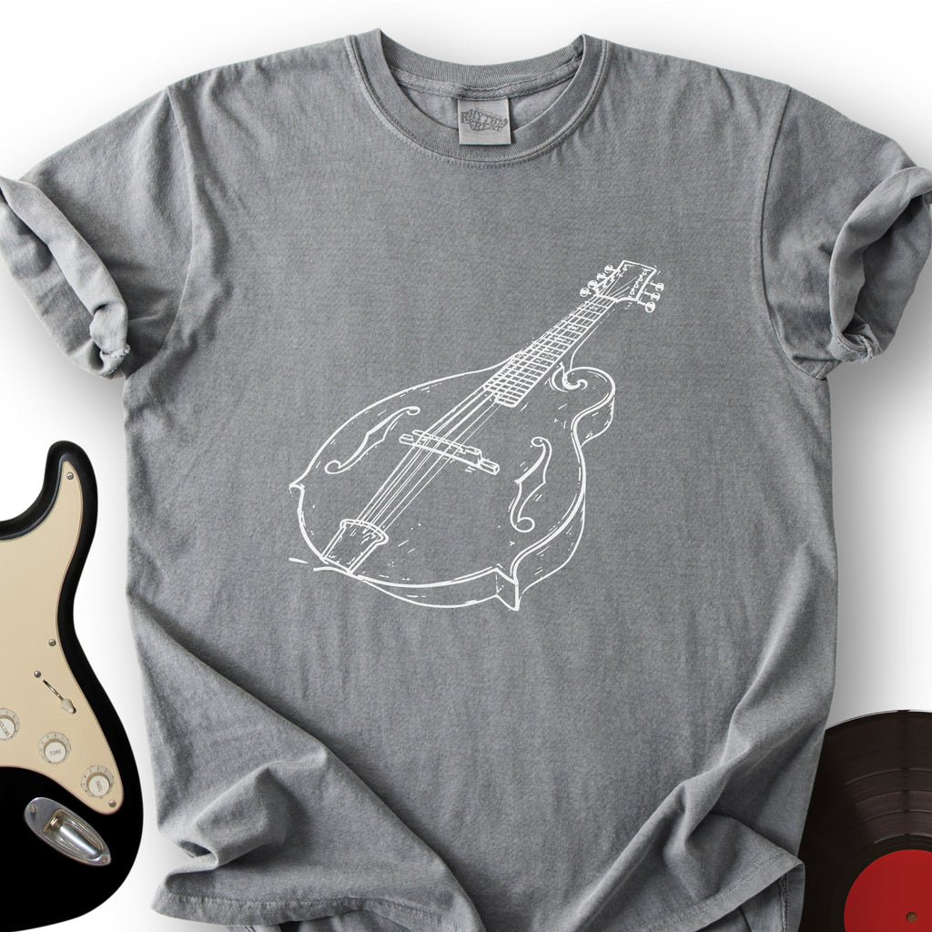 Mandolin Sketch T-Shirt product image 6
