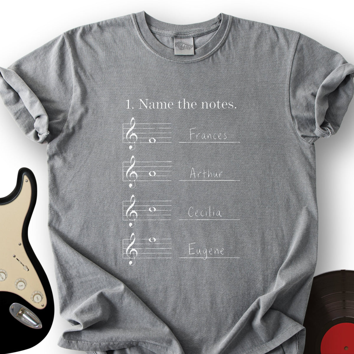 Name The Notes T-Shirt product image 7