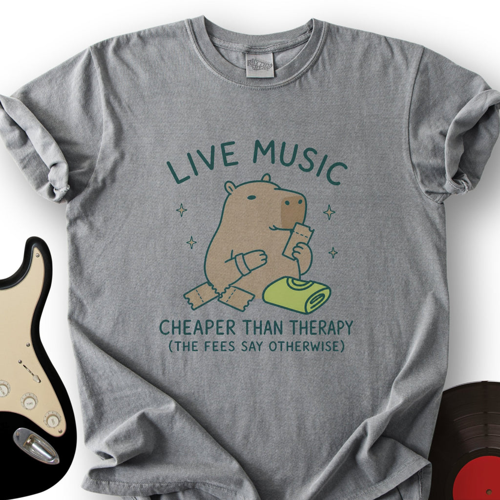 Live Music Therapy T-Shirt product image 6