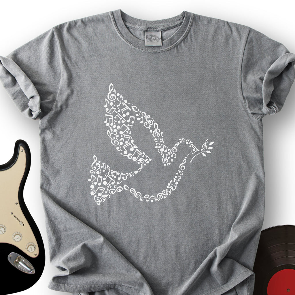 Notes Dove T-Shirt product image 5