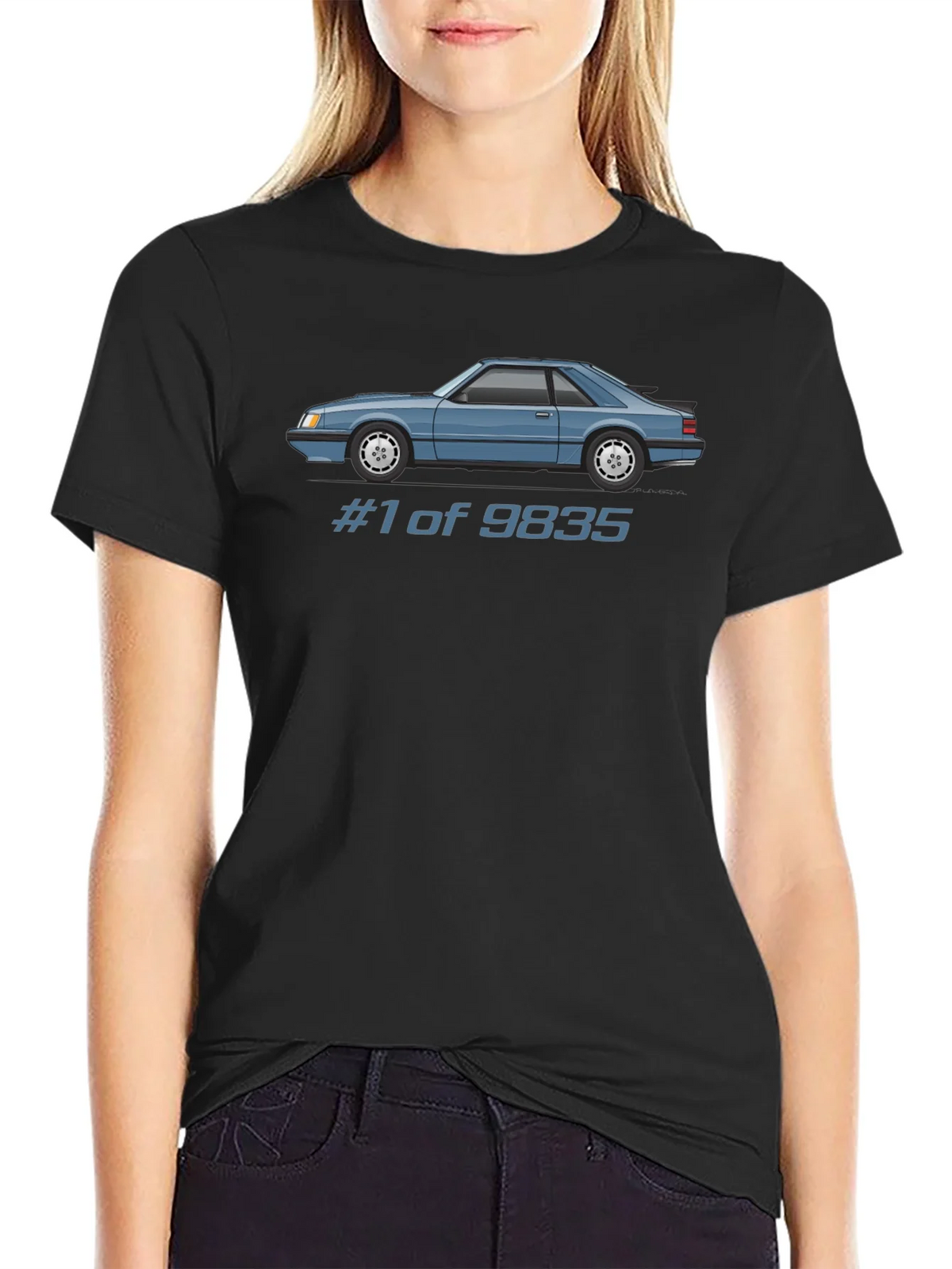 Foxbody Mustang T-Shirt - #1 of 9835 product image 2