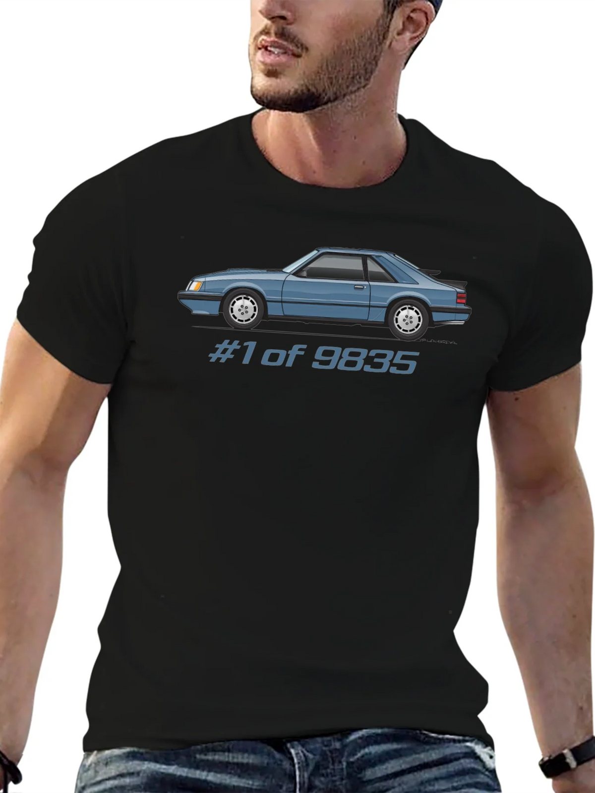 Foxbody Mustang T-Shirt - #1 of 9835 product image 6