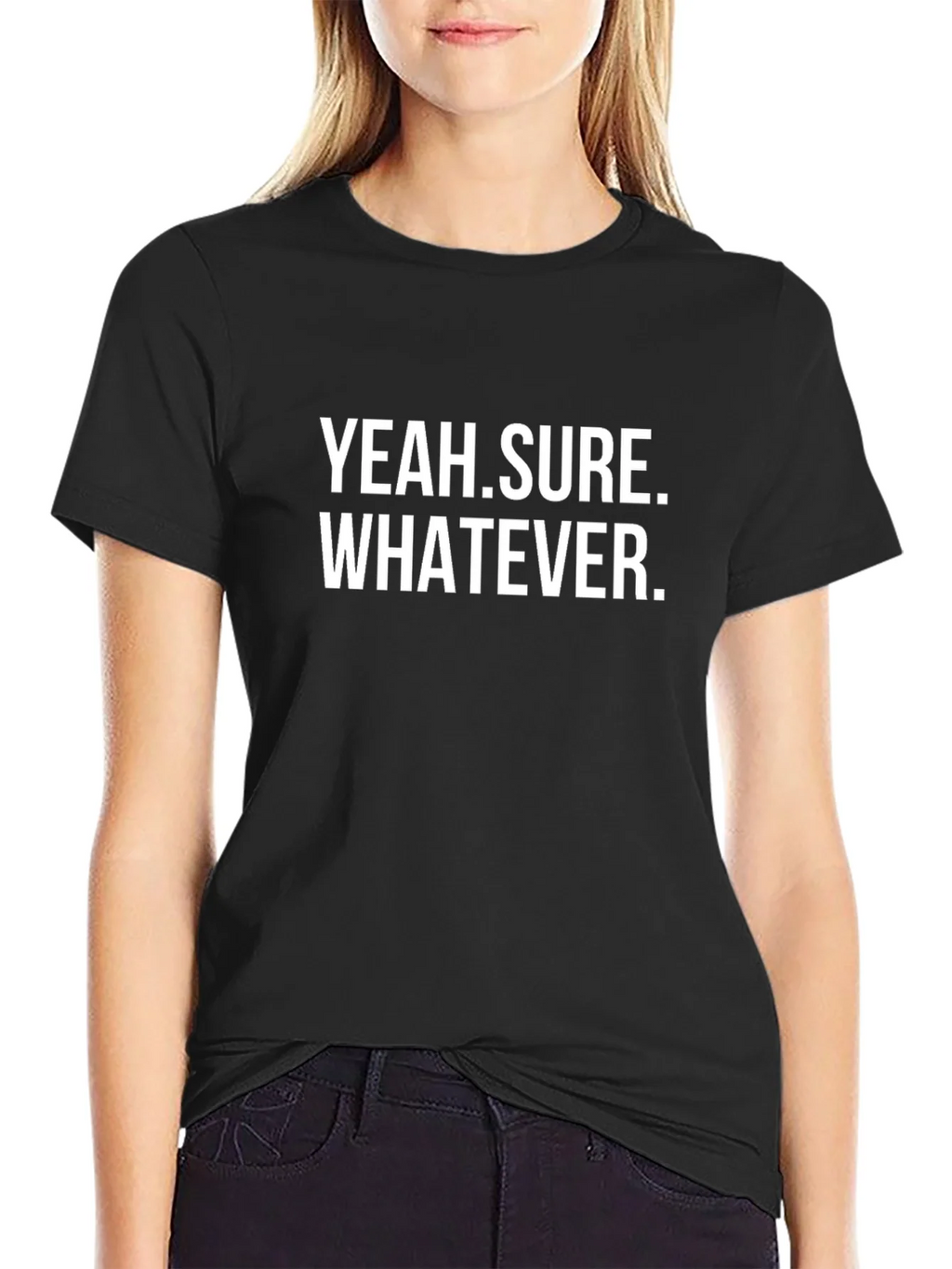 Yeah Sure Whatever Sarcastic T-Shirt product image 2