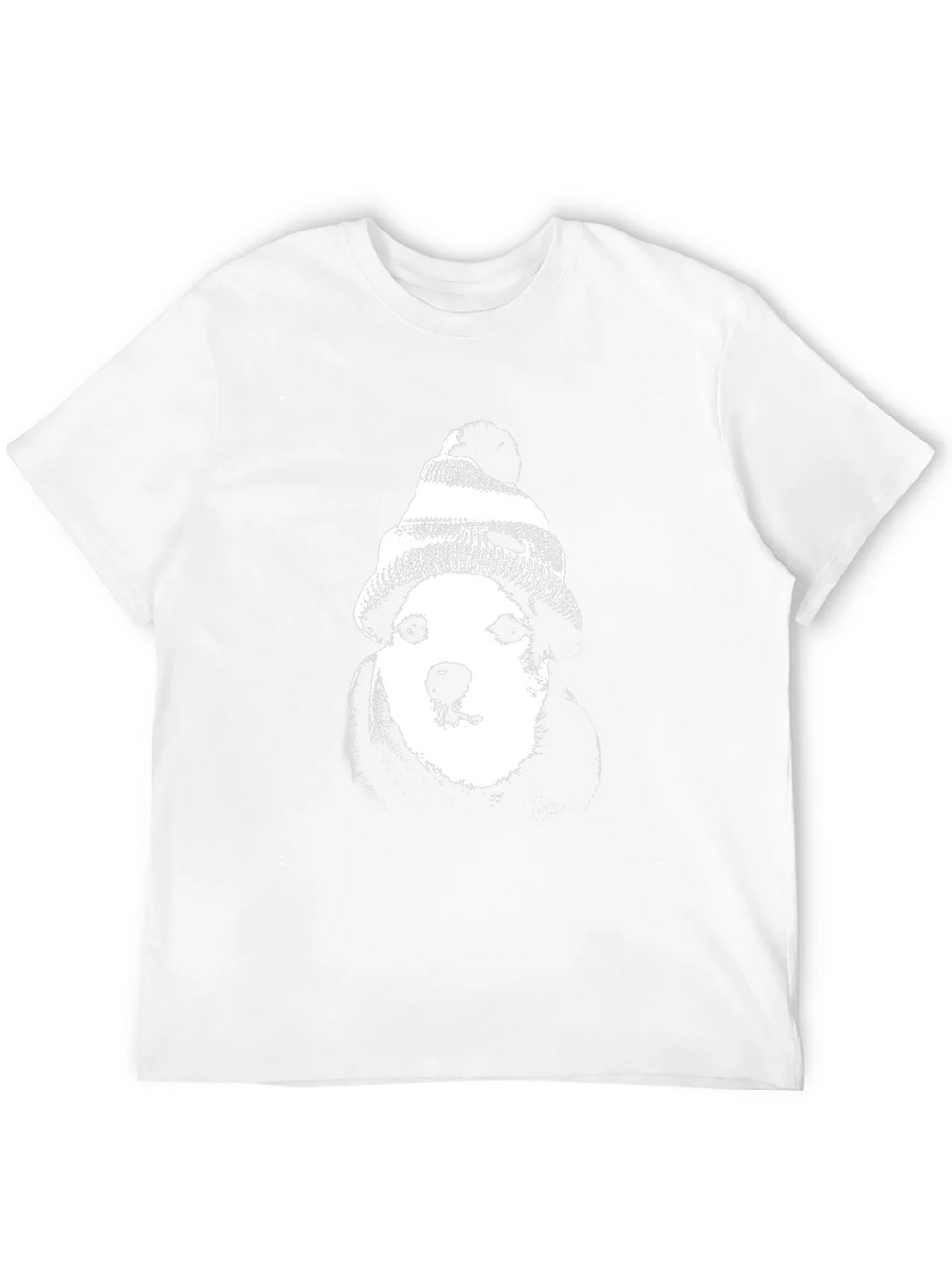 Dog with Beanie Graphic Tee - Black product image 11