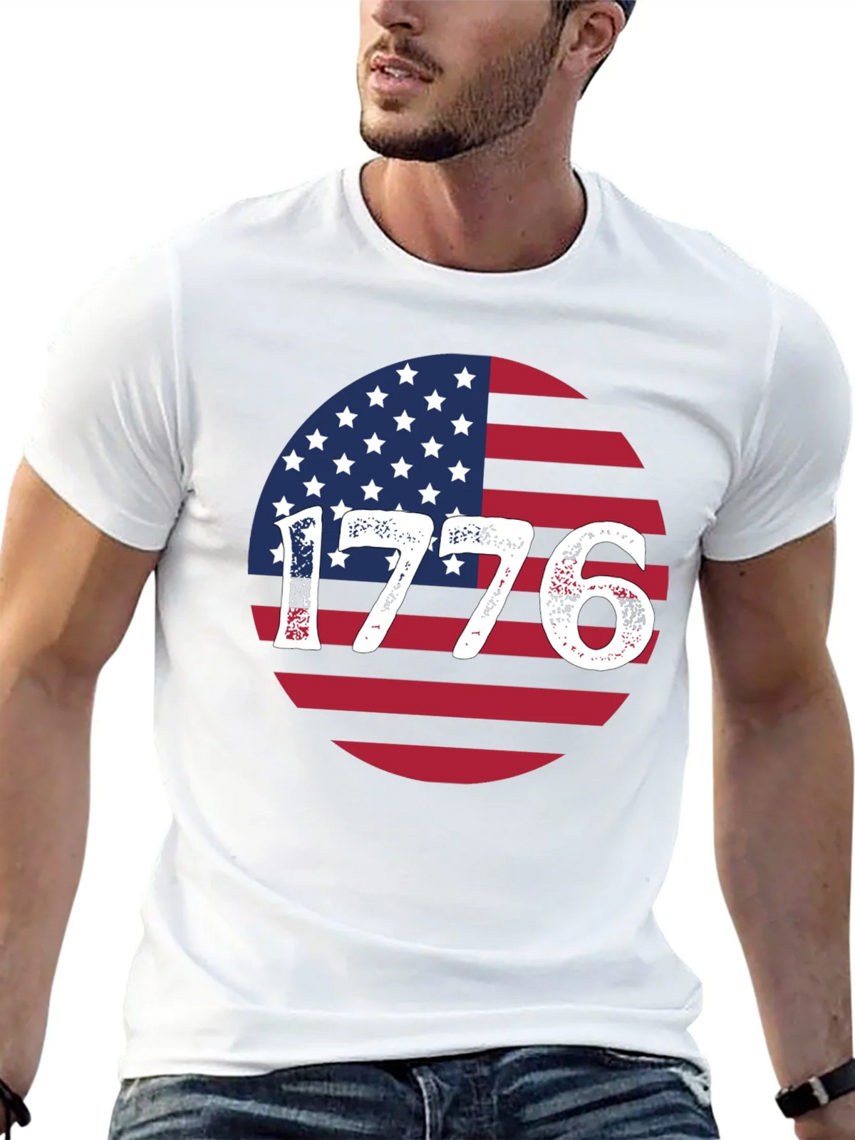 1776 Patriotic Graphic T-Shirt product image 11