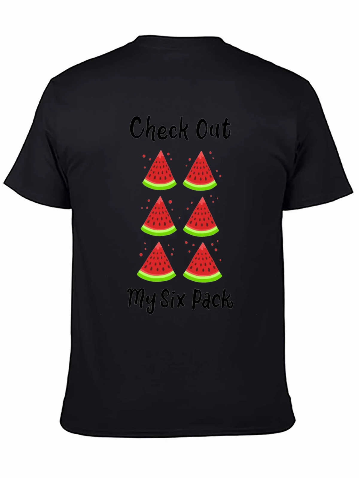 Check Out My Six Pack Watermelon T-Shirt product image 4