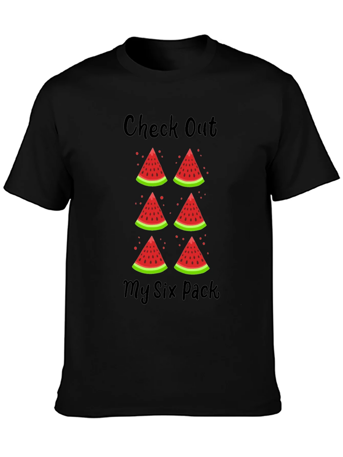 Check Out My Six Pack Watermelon T-Shirt product image 3