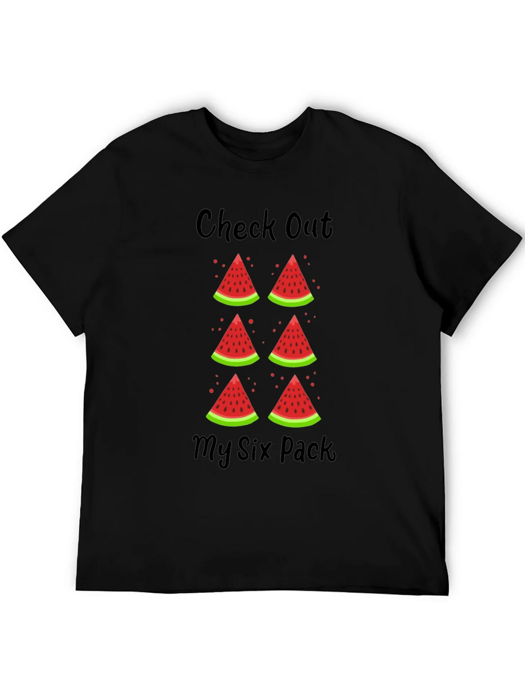 Check Out My Six Pack Watermelon T-Shirt product image 5