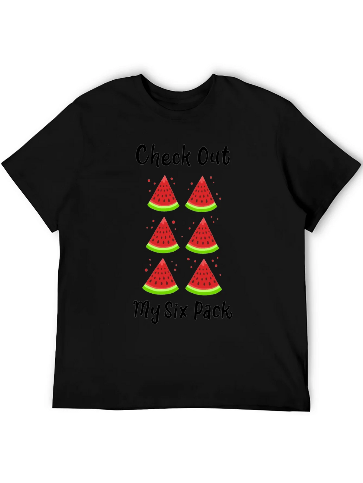 Check Out My Six Pack Watermelon T-Shirt product image 5