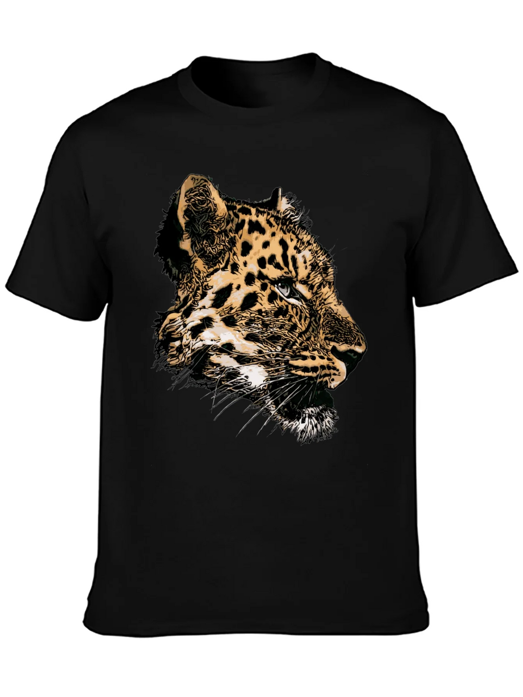 Leopard Graphic T-Shirt - Black product image 2