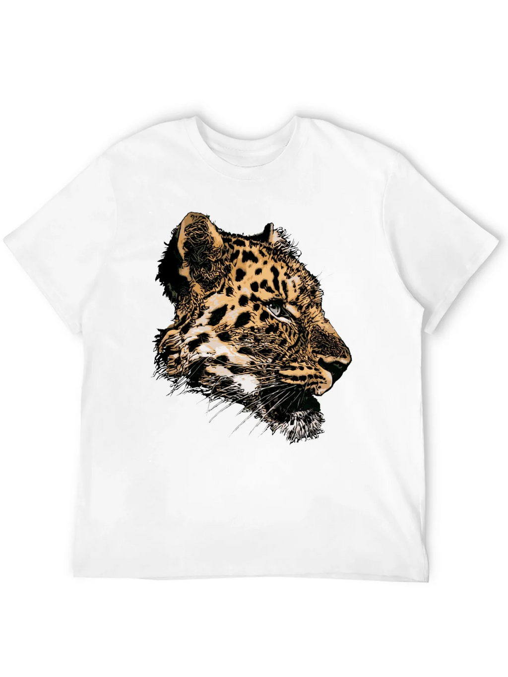Leopard Graphic T-Shirt - Black product image 8