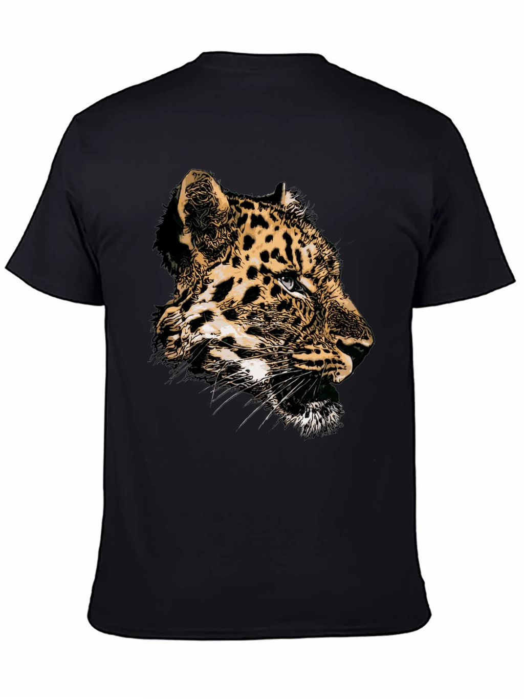 Leopard Graphic T-Shirt - Black product image 3