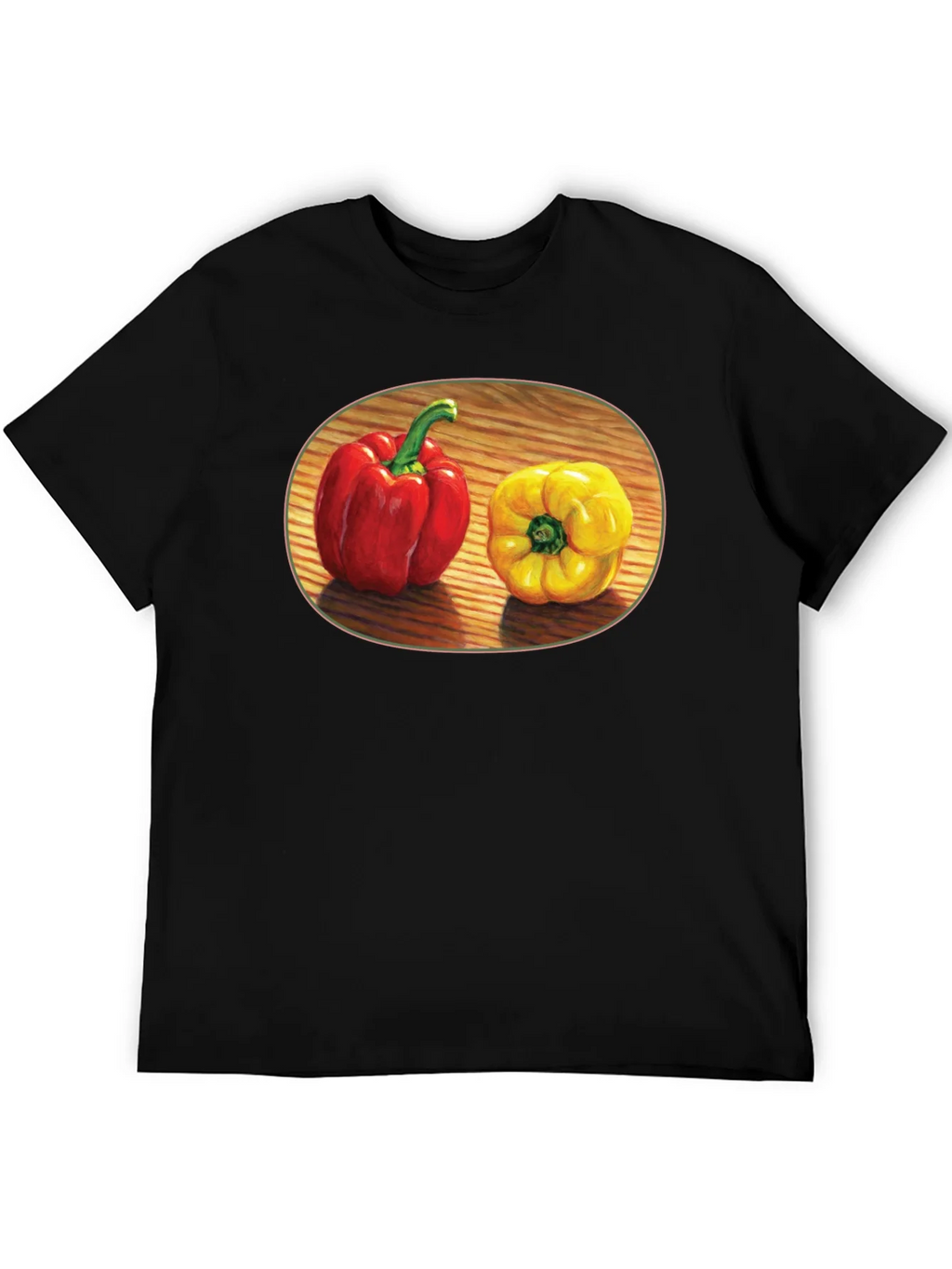 Red & Yellow Pepper Graphic Tee product image 4