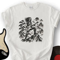 Ink Wash Skeleton T-Shirt product image 1