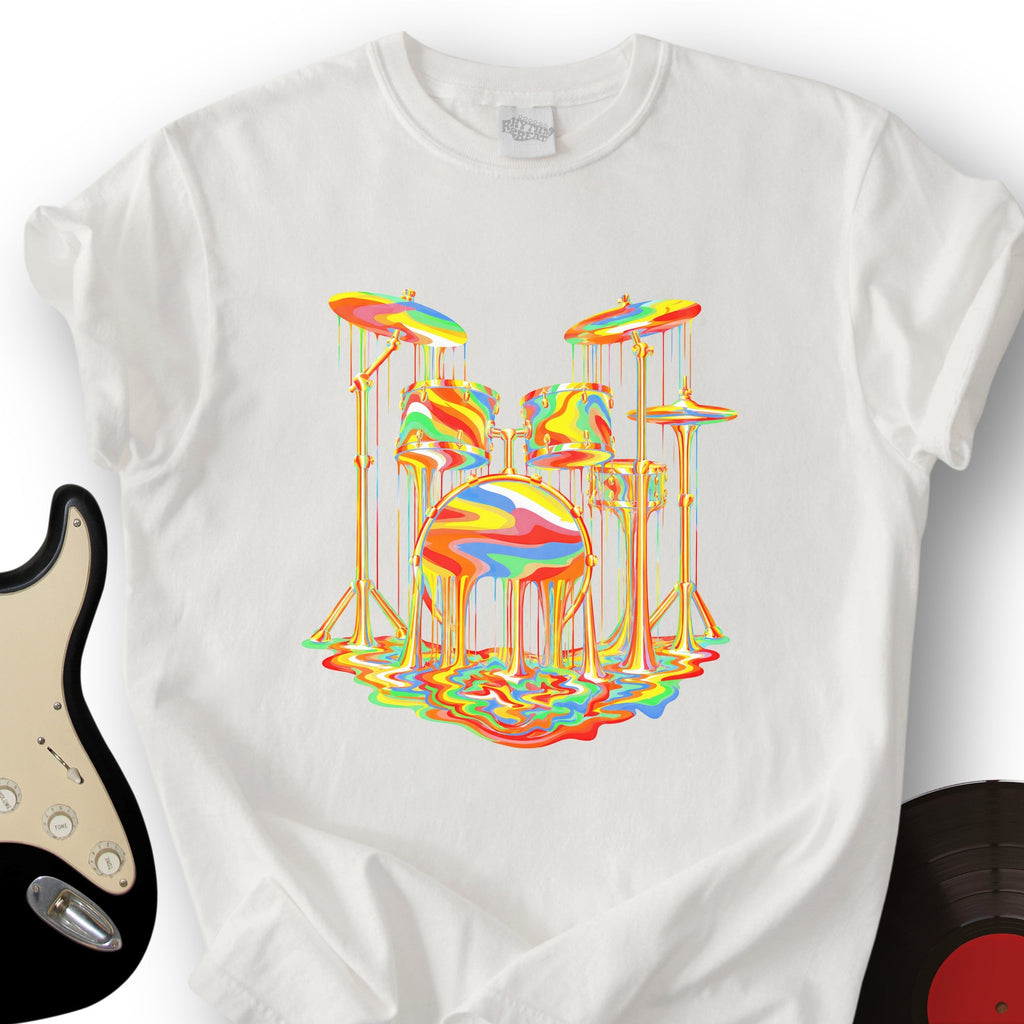 Melting Rainbow Drums T-Shirt product image 7