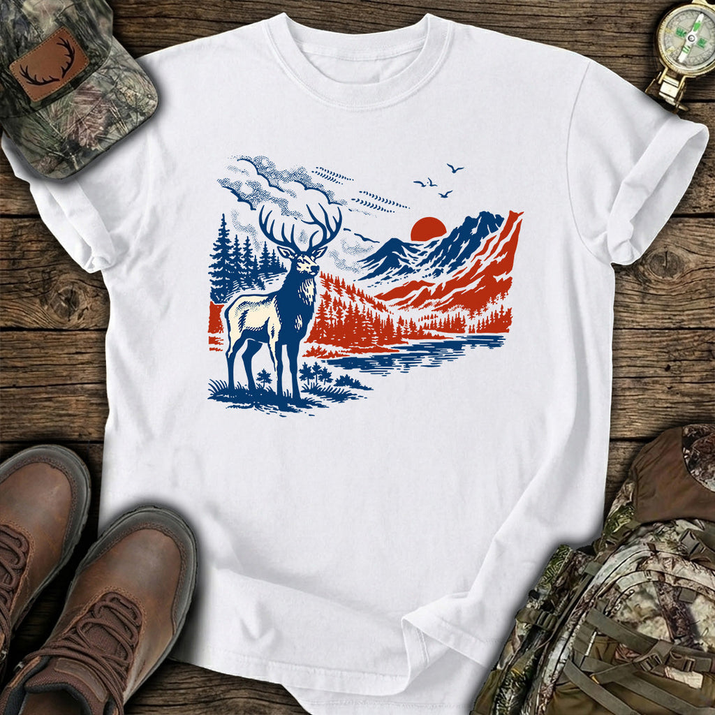 Mountain Deer Wilderness T-Shirt product image 1
