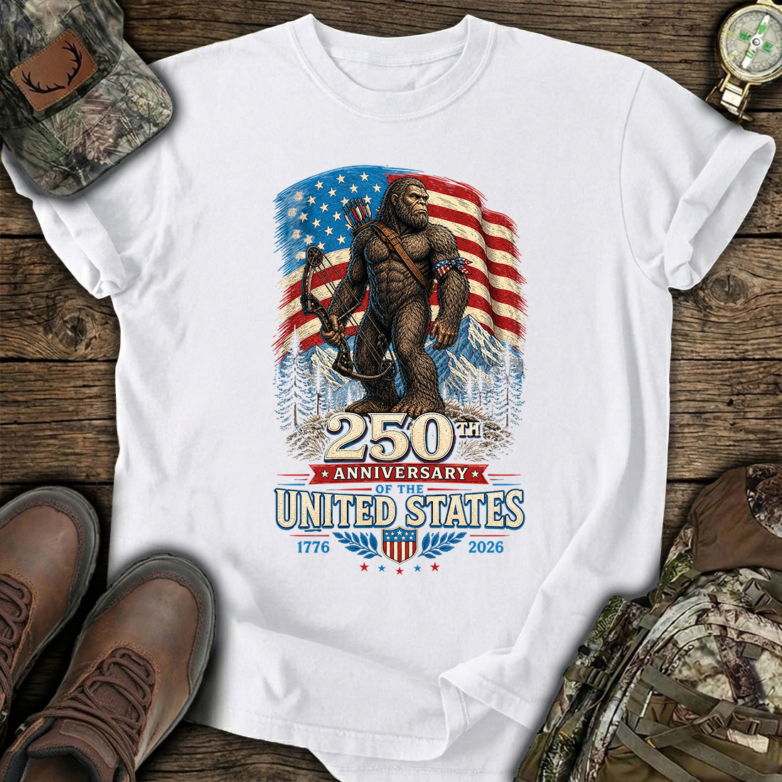 Bigfoot USA 250th T-Shirt product image 7