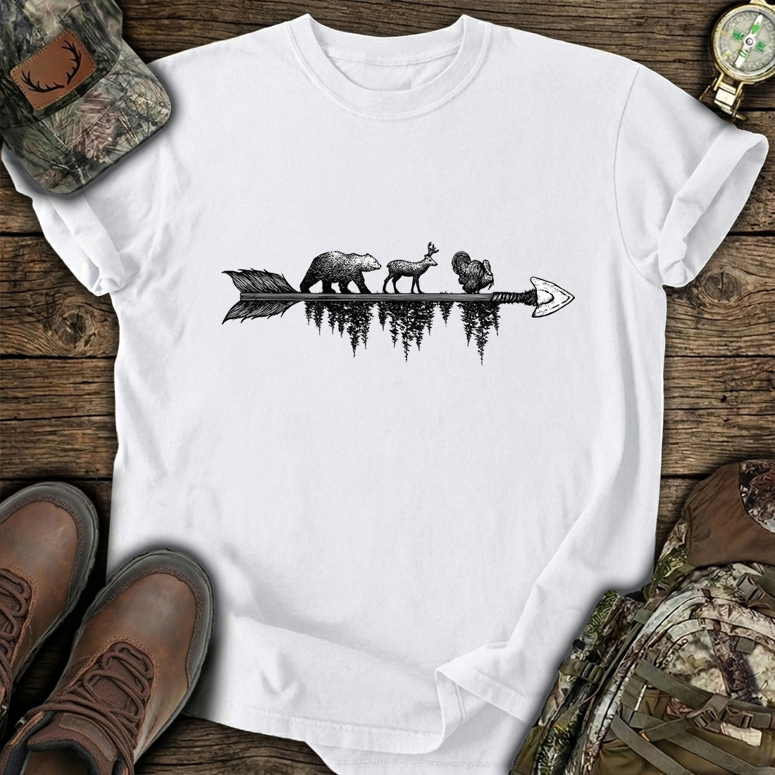 Hunting Arrow Wildlife T-Shirt product image 7