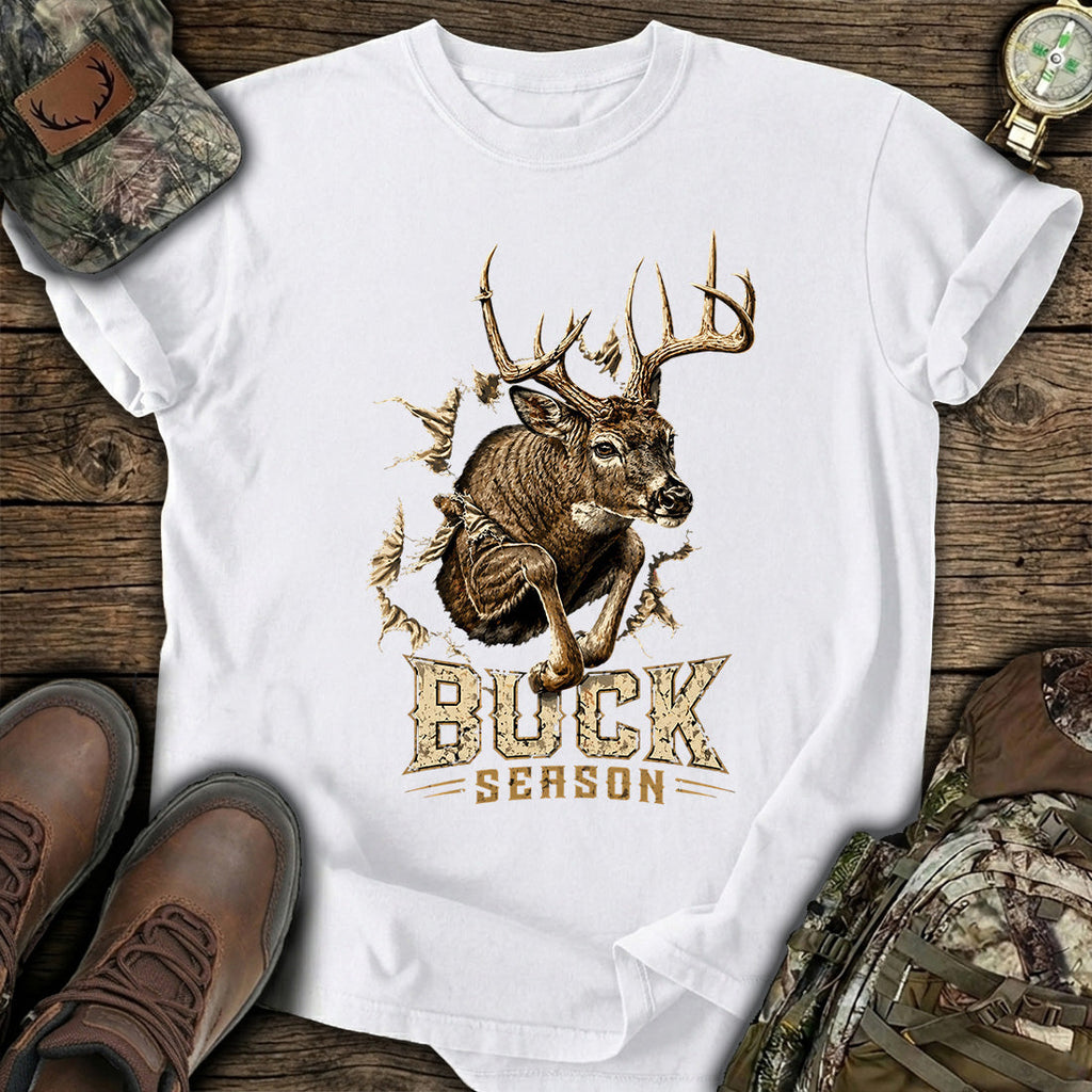 Buck Season Deer Hunting T-Shirt product image 2