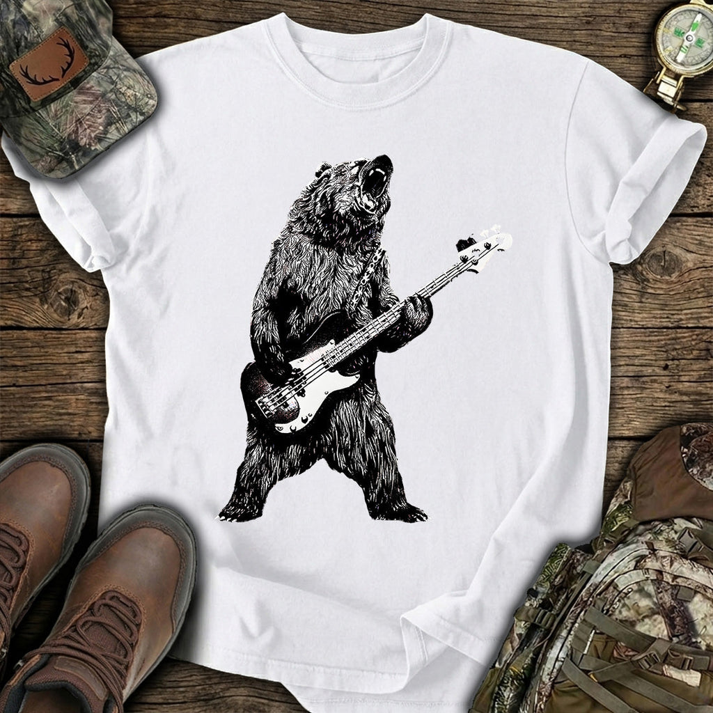 Rock Bear Guitar T-Shirt product image 7