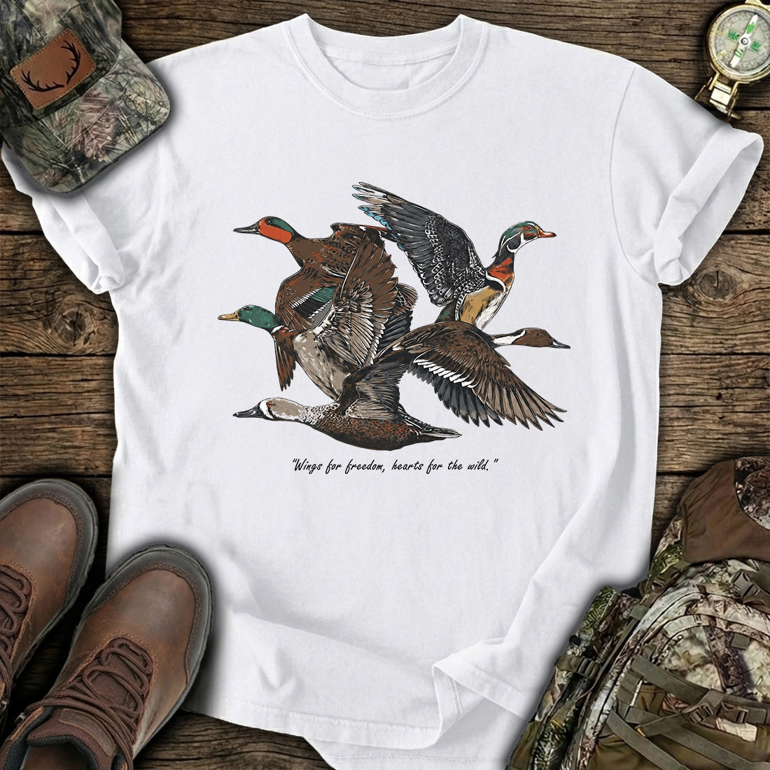 Flying Duck Flock T-Shirt product image 2