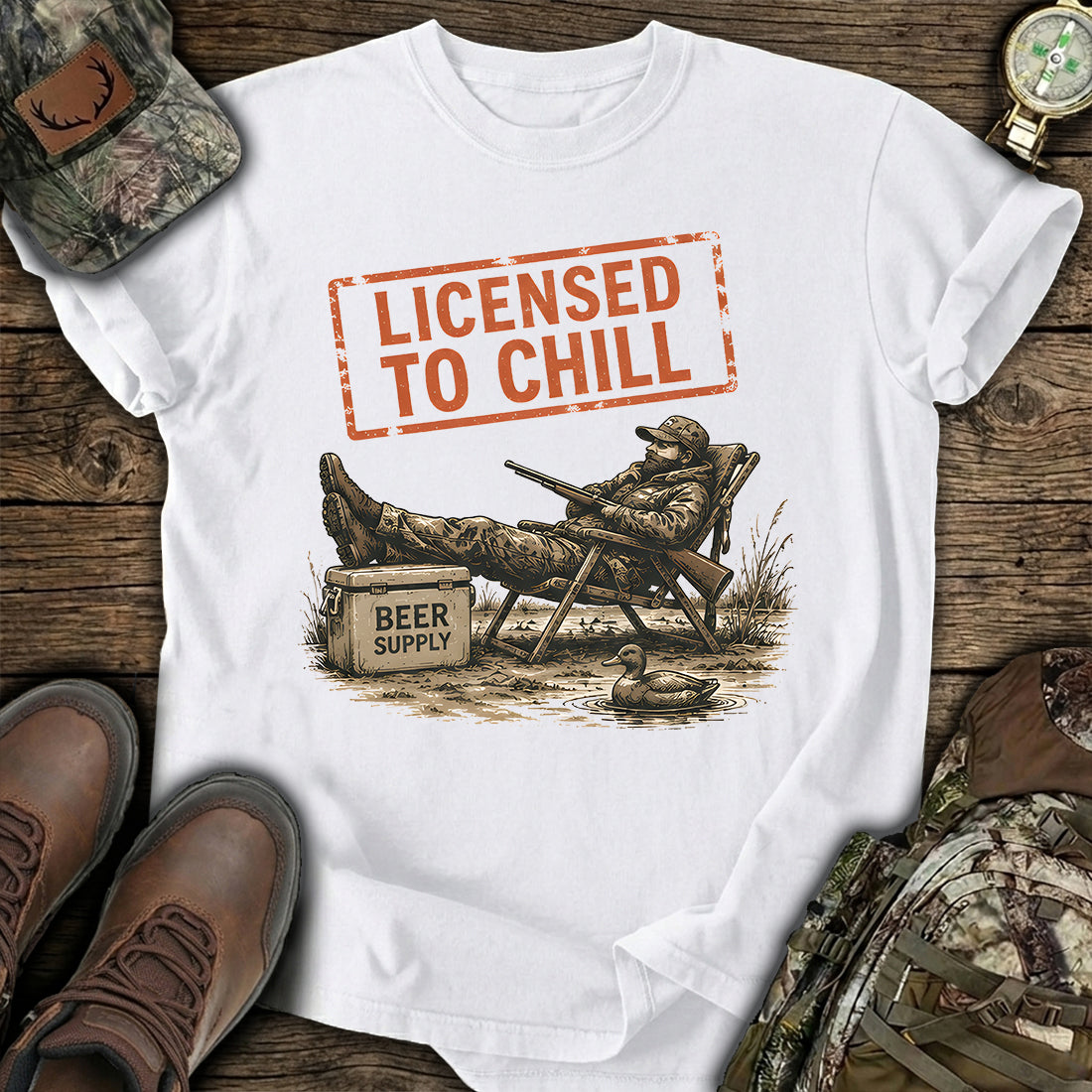 Peaceful Hunt Chill T-Shirt product image 3