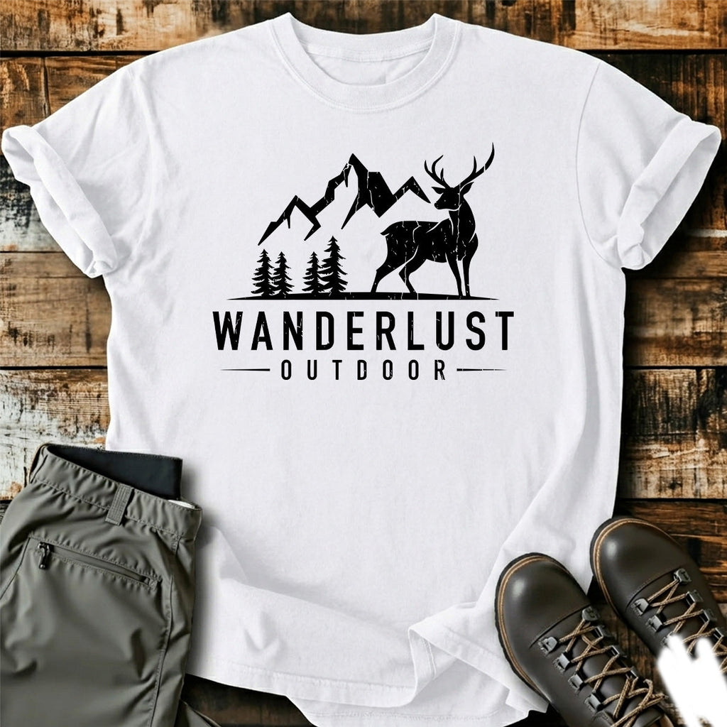 Wanderlust Outdoor Deer T-Shirt product image 4