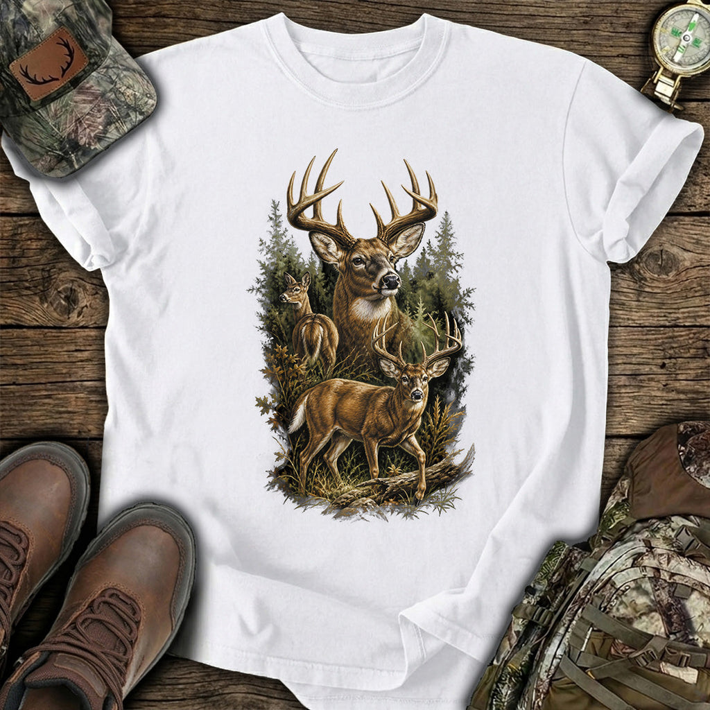 Whitetail Deer Hunting T-Shirt product image 7