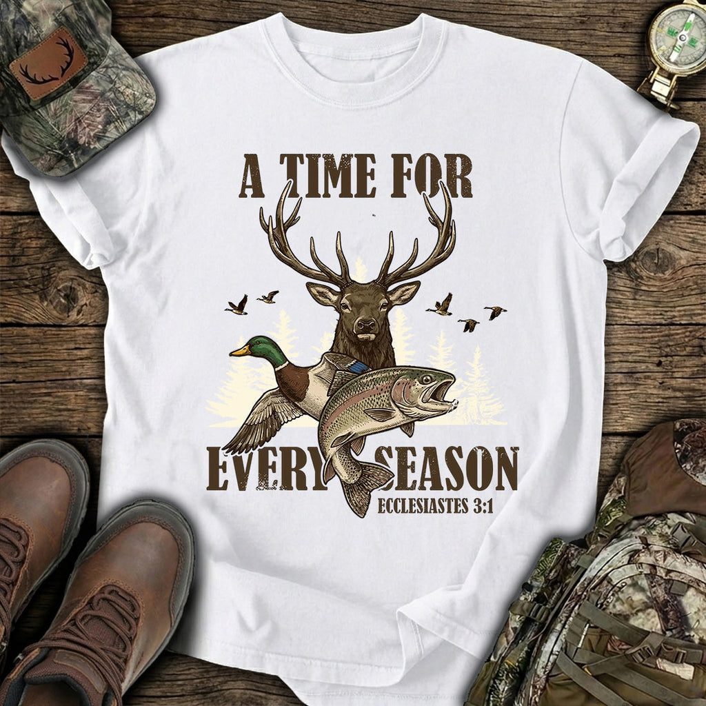 Hunt Fish Deer Duck T-Shirt product image 3