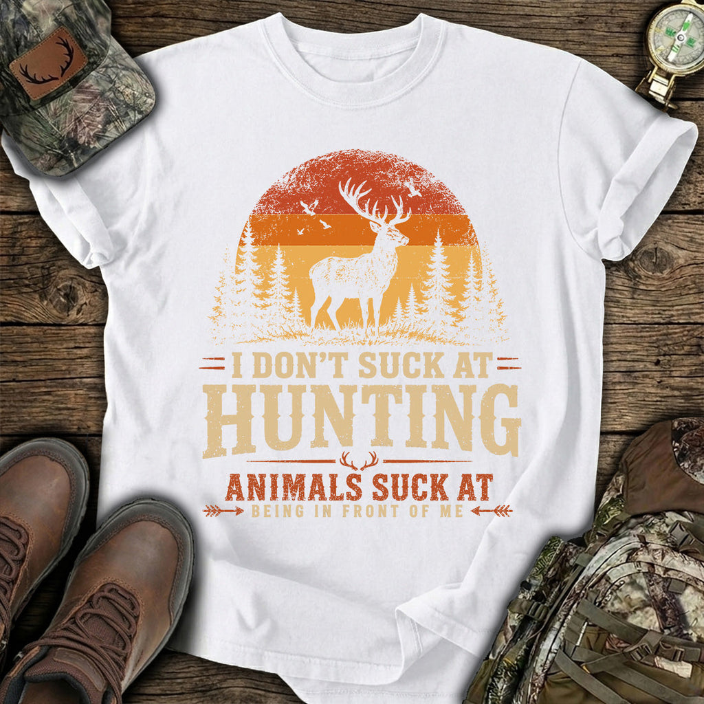 I Don't Suck At Hunting T-Shirt product image 3