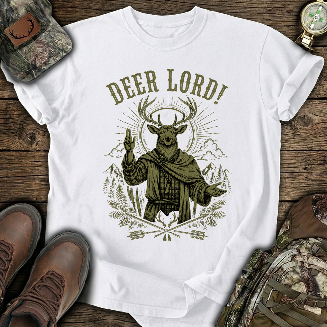 Funny Deer Lord T-Shirt product image 5