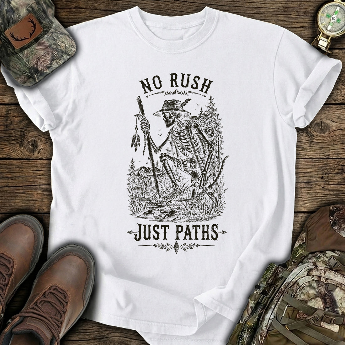 Skeleton Hunting Archer T-Shirt product image 7