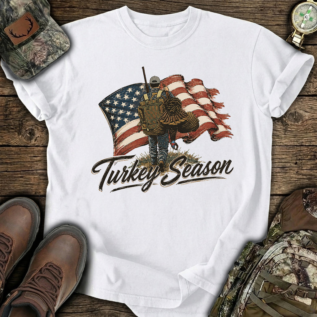 Patriotic Turkey Hunt T-Shirt product image 2